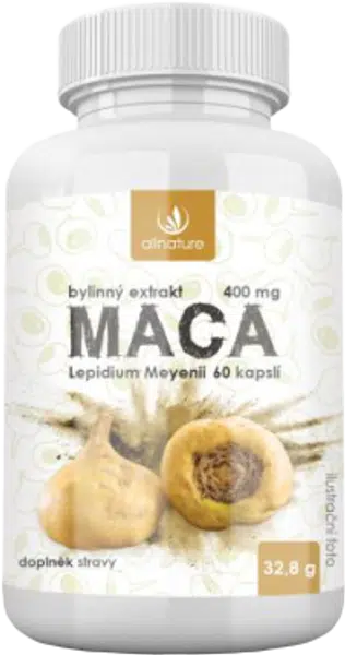 ALLNATURE Maca bylinný extrakt 60 kapslí