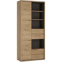 36M7+SHETLAND TYP 12 REGAŁ 1D-4S DĄB SHETLAND/SZARY