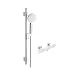 Sprchová batéria SAT so sprchovacím setom 150 mm chróm SATBST268SET