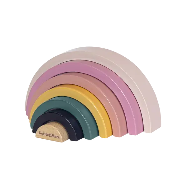 PETITE&MARS Hračka dřevěná skládací - Stardust Wood of Mars