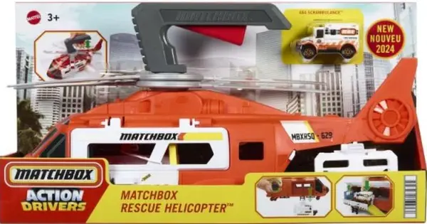 Matchbox záchranný vrtulník
