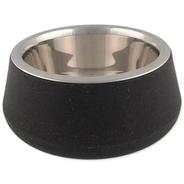 Miska Dog Fantasy nerez EcoStyle šedá 17cm, 850ml