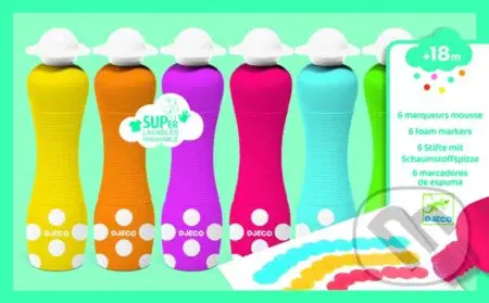 Farby v tube s penovým hrotom