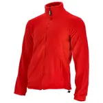 Mikina flísová, pánská BARRY 4XL, červená, STALCO