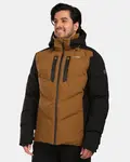 Pánská lyžařská bunda kilpi skimmio-m hnědá 3xl