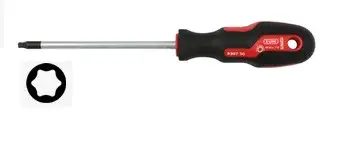 Šroubovák Torx s kulovou hlavou (různé velikosti) - Narex Bystřice Velikost: TK30
