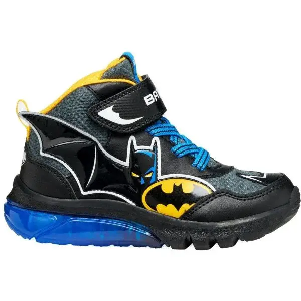 Geox J CIBERDRON Chlapecká volnočasová obuv, černá, velikost