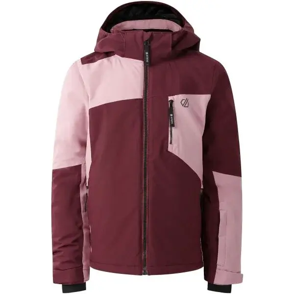 Dare2b RIPPER Dievčenská lyžiarska bunda, vínová, veľkosť 5-6Y
