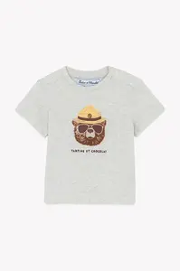 Bavlněné dětské tričko Tartine et Chocolat