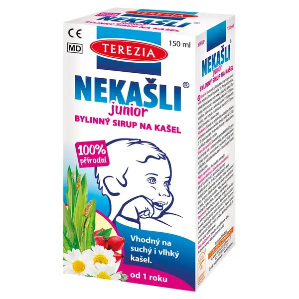 Terezia Company Bylinný sirup na kašeľ NEKAŠLI junior 150 ml