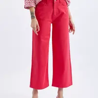 Flared, Bootcut pre ženy ORSAY - tmavoružová