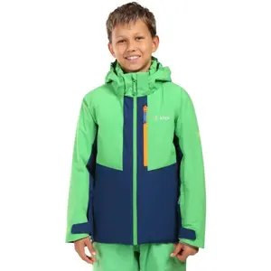 KILPI DENVER Chlapčenská lyžiarska bunda, tmavo modrá, veľkosť