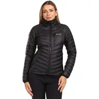 KILPI ACTIS Dámska zateplená bunda, čierna, veľkosť