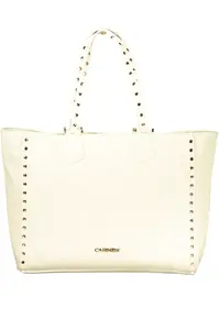 Veľká biela kabelka s nitmi