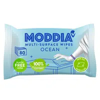 MODDIA Vlhčené úklidové ubrousky oceán 80 ks