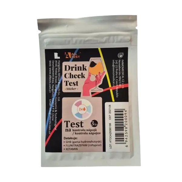 ALLTEST Drink spiking - drogy v nápoji
