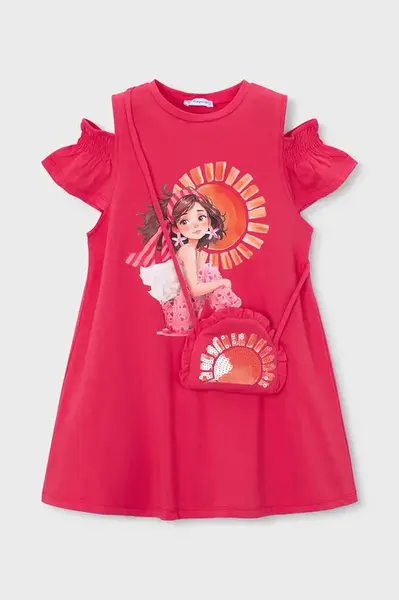 Dětské bavlněné šaty Mayoral