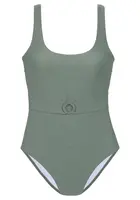 SUNSEEKER Jednodielne plavky  olivová