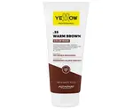 Vyživující maska s barevným pigmentem Yellow Professional Color Mask .35 Warm Brown - teplá hnědá, 200 ml + dárek zdarma