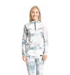 Dámské termo triko meatfly esme bílá/růžová m