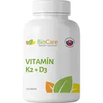 Vitamín K2 + D3 110 tabliet: vit. K2 100μg + vit. D3 3000IU (2×110 tabliet)