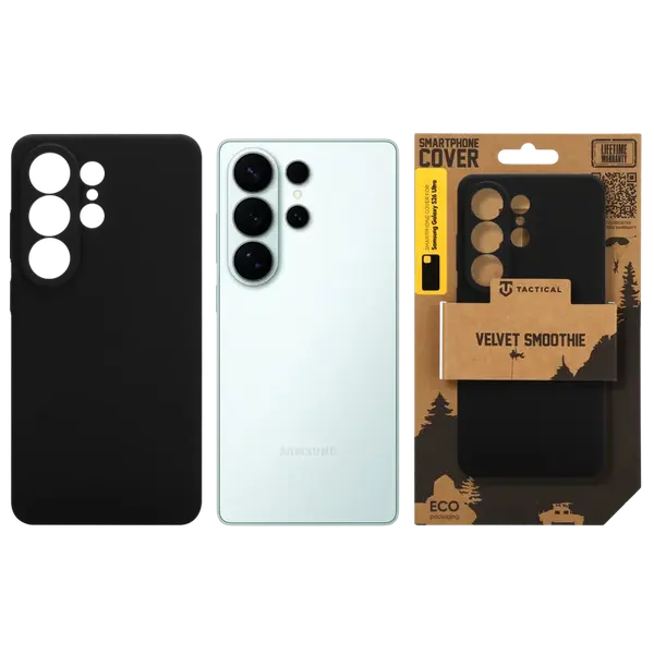Zadní kryt Tactical Velvet Smoothie pro Samsung Galaxy S26 Ultra, asphalt