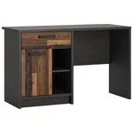 Písací stôl Nubi NUBB01 1D1S matera tmavý/old style