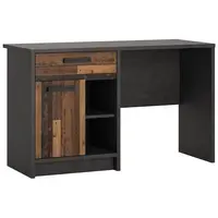 Písací stôl Nubi NUBB01 1D1S matera tmavý/old style