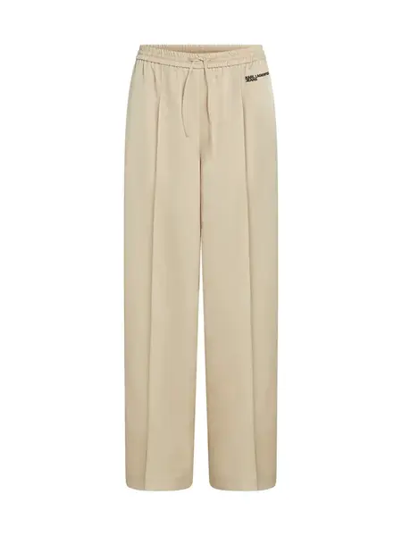 KARL LAGERFELD JEANS Nohavice  béžová