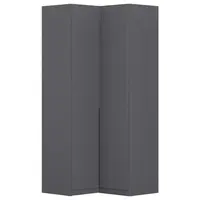 Rauch Möbel ROHOVÁ ŠATNÍ SKŘÍŇ, šedá, 100/229/102 cm