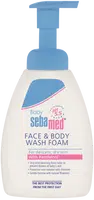 SEBAMED dětská mycí pěna na obličej a tělo 400 ml