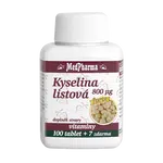 MEDPHARMA Kyselina listová 800 μg 107 tablet
