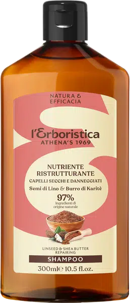 ERBORISTICA Erboristica Šampon reparační se lněným olejem 300 ml