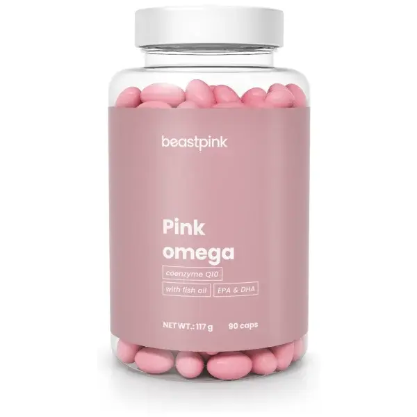 GymBeam PINK OMEGA - 90 CAPS Zdravý tuk, , veľkosť