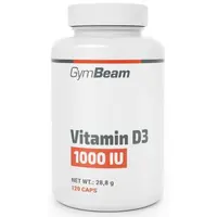 GymBeam VITAMIN D3 1000 IU 60 CAPS Doplněk stravy, , velikost