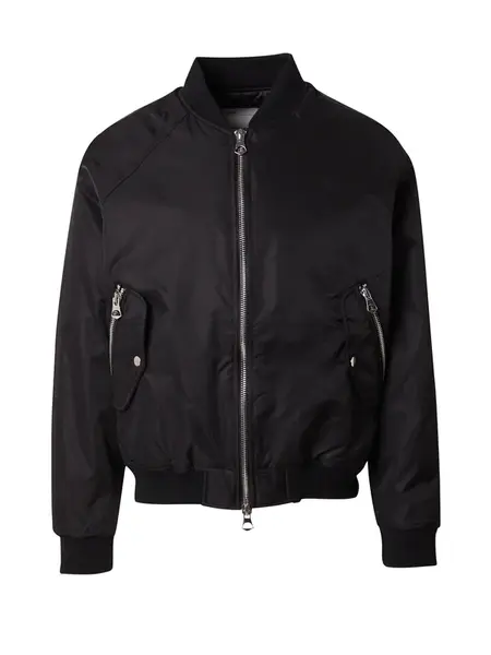 JACK & JONES Prechodná bunda 'JCOREFLEX'  čierna