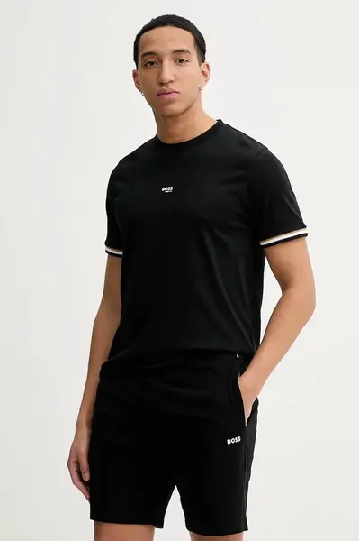 Bavlněné lounge tričko BOSS Iconic T-Shirt