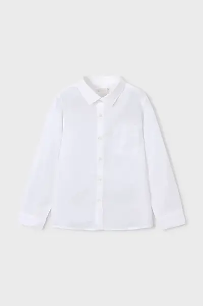 Dětská košile s příměsí lnu Mayoral