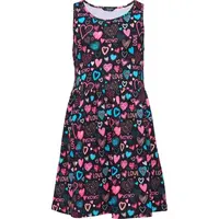 Lewro EMELA Pohodlné dievčenské šaty, tmavo modrá, veľkosť 128-134