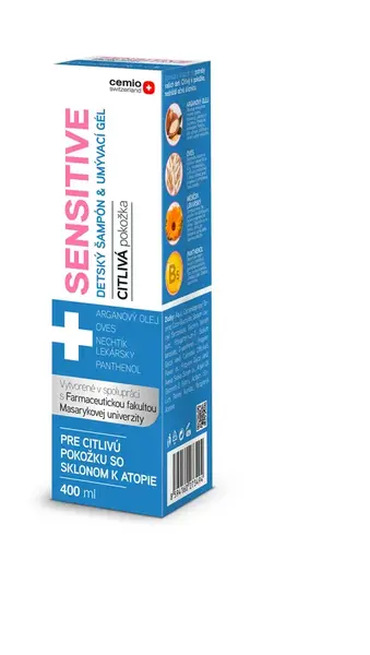 Cemio SENSITIVE detský šampón a umývací gél
