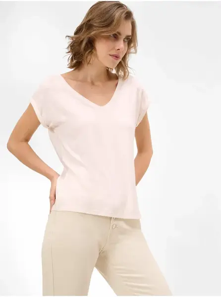 Krémové basic tričko ORSAY