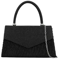 Dámska listová kabelka čierna - Michelle Moon Leela