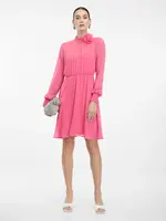 Růžové dámské midi šaty ORSAY