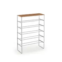 MID.YOU REGÁL NA BOTY, bílá, 66/90/25 cm