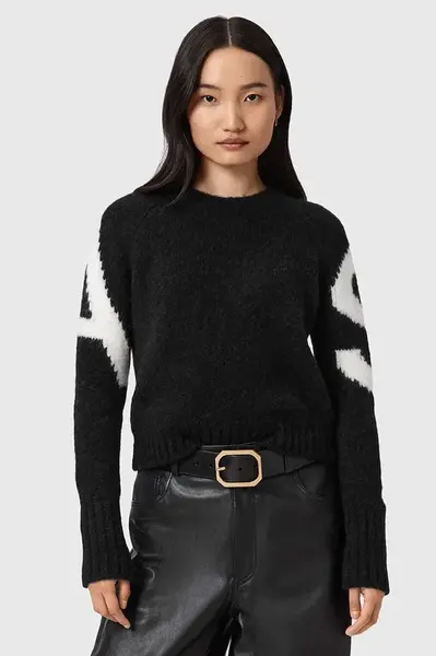 Svetr s příměsí alpakové vlny AllSaints