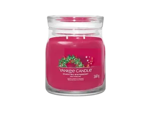 YANKEE CANDLE Signature Sparkling Winterberry Vonná svíčka 368 g