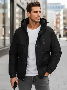 Pánská zimní bunda černá