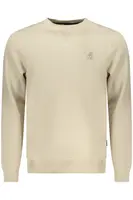 Béžový pánský basic svetr