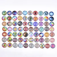 Flat Back Glass Cabochons