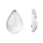 Transparent Teardrop Glass Cabochons